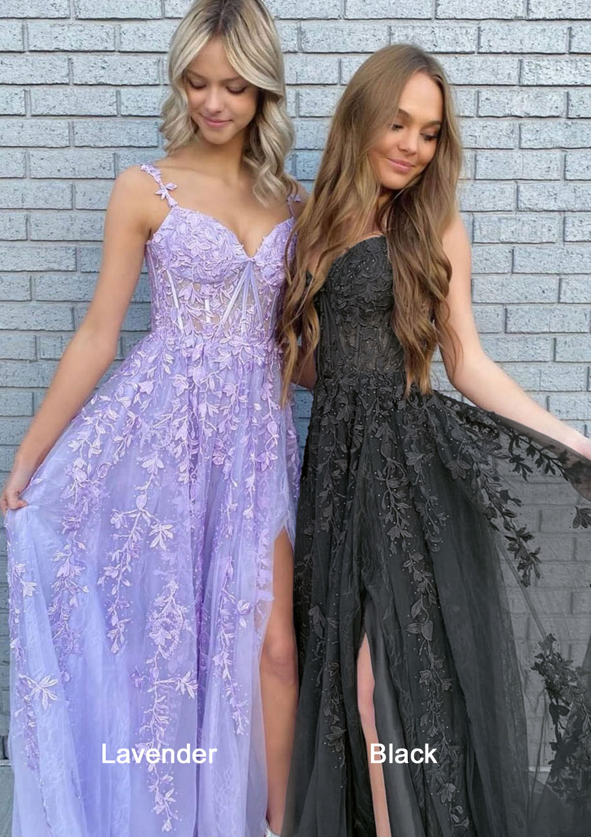 is stacees prom dresses legit Stacees Prom Dress A-line V Neck Spaghetti Straps Long/Floor-Length Lace Beading