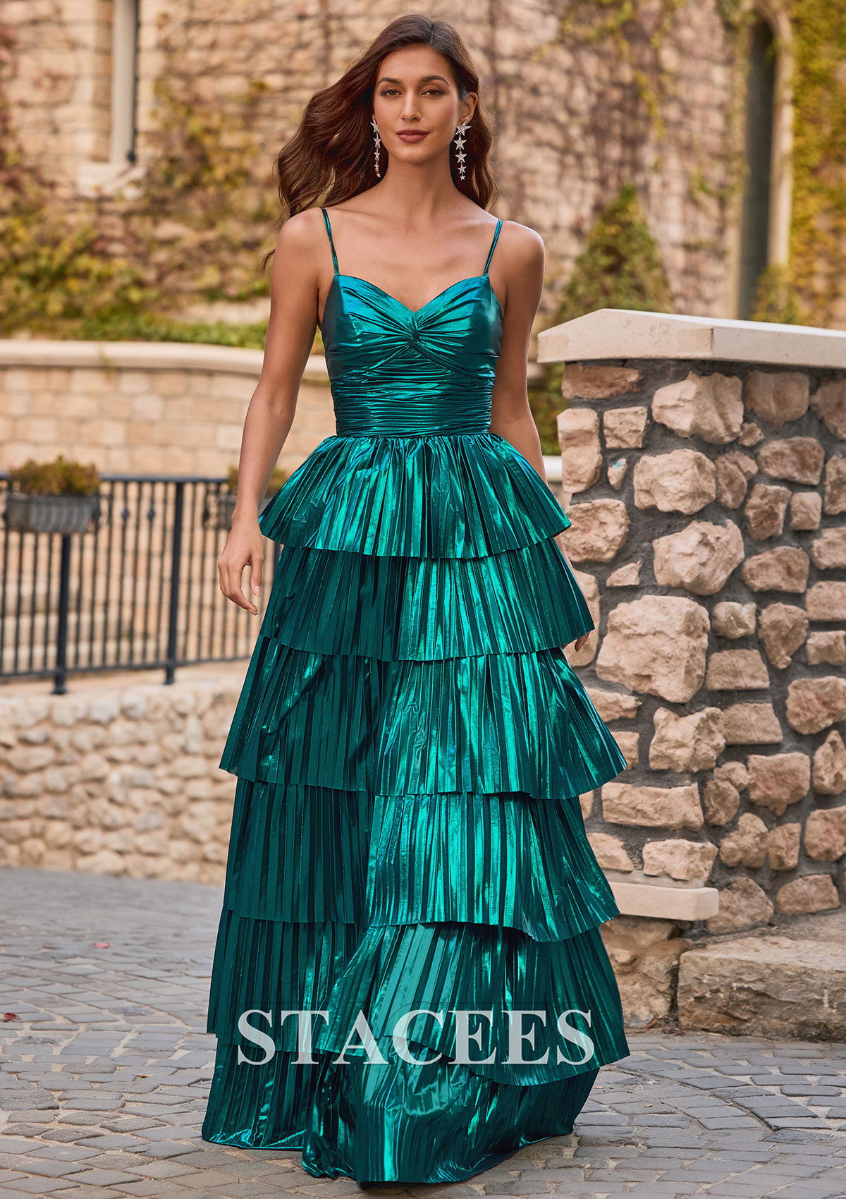 a line teal dress Peacock Teal A Line Off the Shoulder Dress 25665