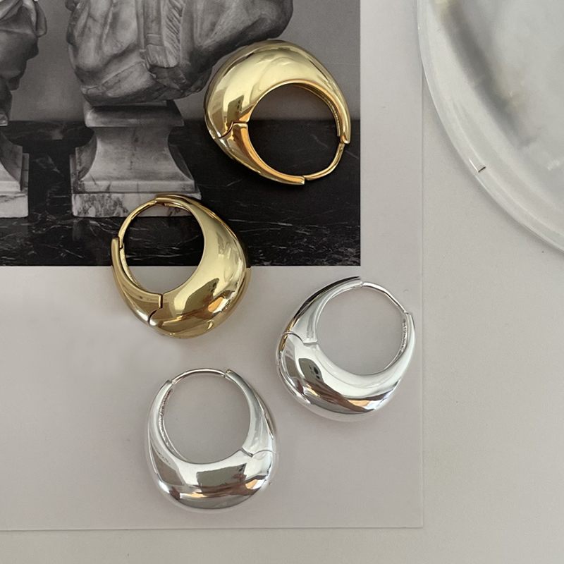 Élégant argent s925 boucles d'oreilles