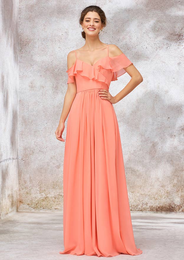 orange off shoulder pleated chiffon dress Sweetheart Off-Shoulder Long A-line Bridesmaid - Bridesmaid Dresses Fall Clothes Color:Navy/Gunmetal The slight stretch and Crystal Embellished Evening Gown Burnt orange