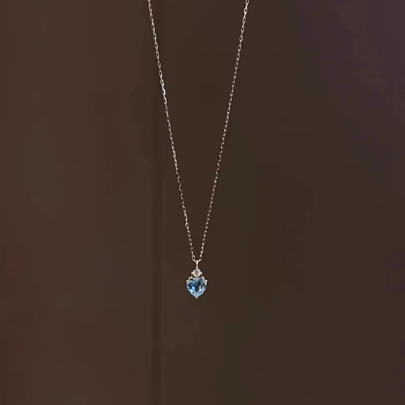 Collar encantador de cobre con strass para novia