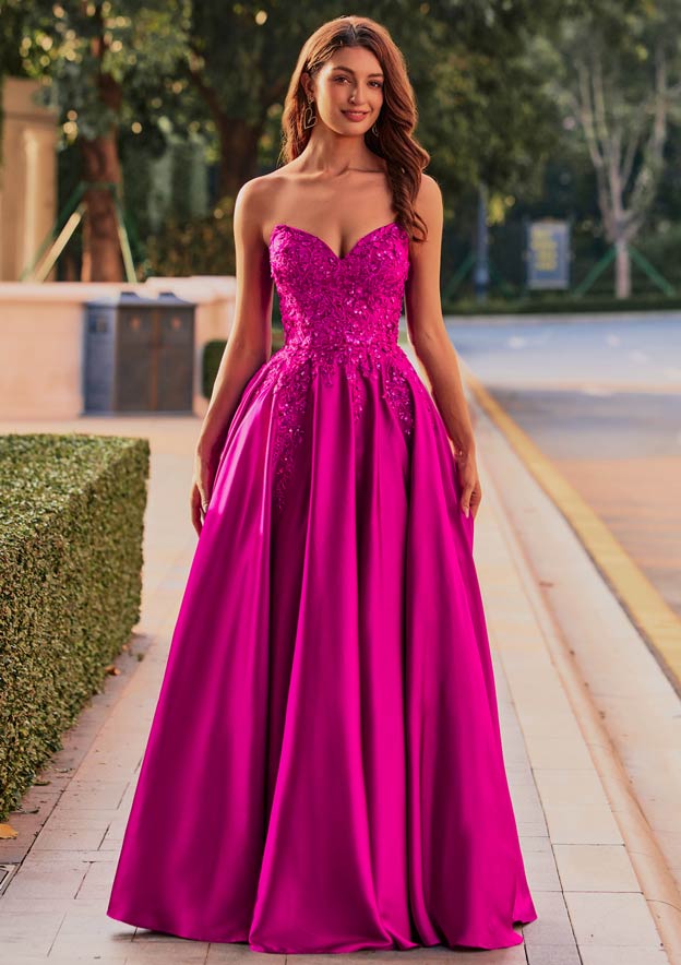 formal & gown a line dresses Stacees 2026 Ball Gown Detachable Straps Off-Shoulder Embroidered Prom Dress
