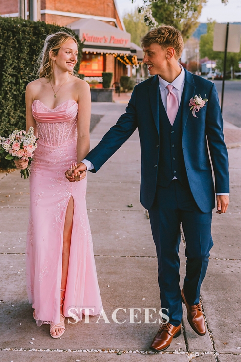 buy my prom dress Light Purple Tiered Prom Dresses Tulle A Line Grad Dresses Custom color / US16